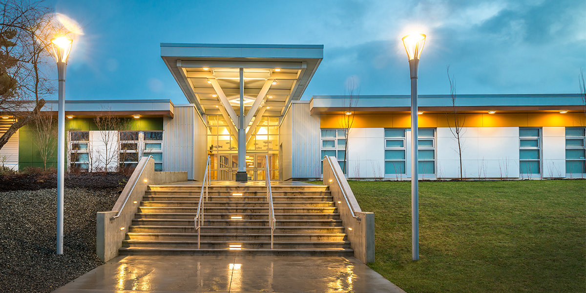 Vanier Entrance - Exterior